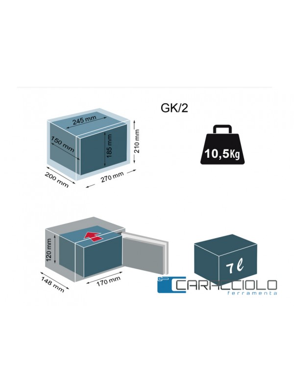 GK2 Cassaforte Technomax chiave misure.jpg